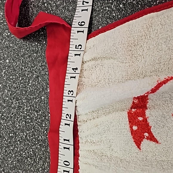 VINTAGE 60s Christmas NOEL Apron - Picture 10 of 12